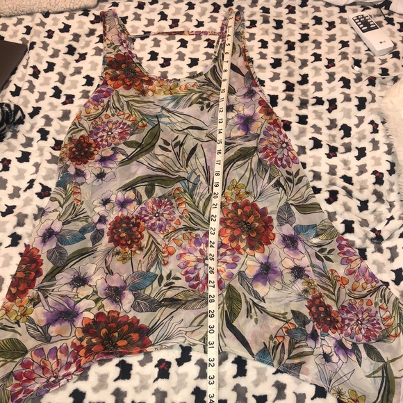 Floral Beach Cover Up - Picture 5 of 5